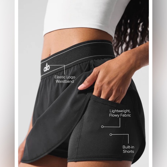 ALO match point tennis skirt - Picture 2 of 7